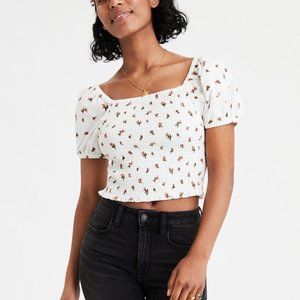 American Eagle Off The Shoulder Crop Top